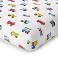 thumbnail image 6 of Wildkin Kids 100% Cotton Sheet Set for Boys and Girls - Twin (Trains, Planes & Trucks Blue), 6 of 9