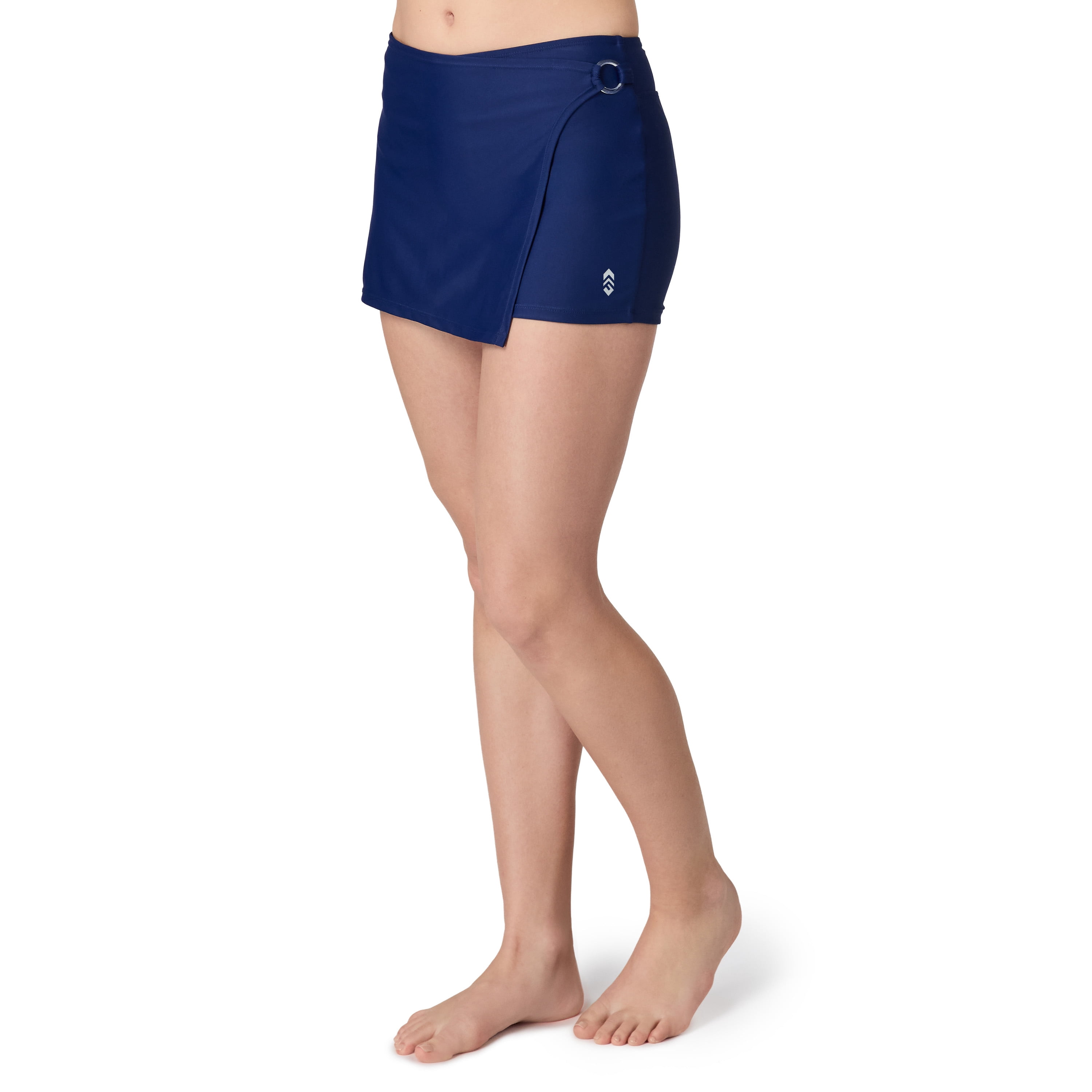 Free Country Women's Fully Lined Swim Skort Marine XL