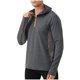 thumbnail image 2 of pstuiky Sudadera con capucha y cremallera de forro polar de color liso para hombre, con parte superior cálida para deportes al aire libre, camiseta informal de manga larga, 2 of 7