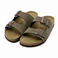 thumbnail image 2 of Kids Cork Footbed Sandals Girls Boys Classic Slip-On Slippers Toddler Adjustable Buckle Straps Summer Casual Indoor Outdoor Sandal Footwear, 2 of 6