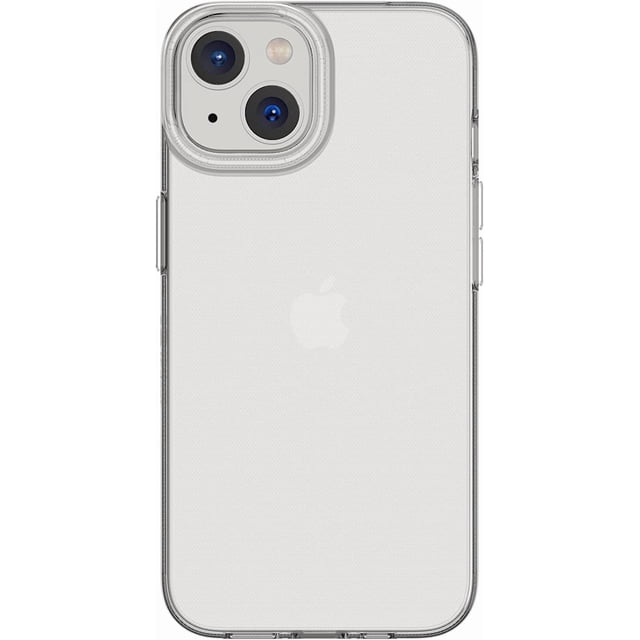 Tech21 Funda EvoLite para iPhone 14, Diseño Transparente, Delgado y con Protección contra Caídas Mejorada