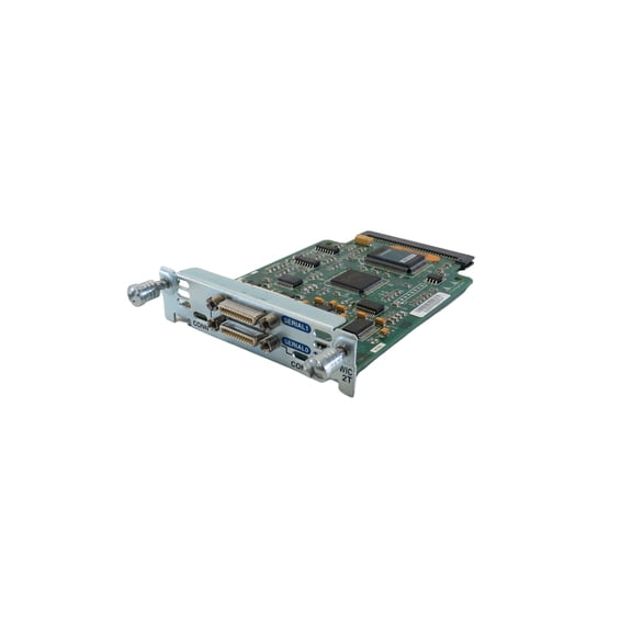 Pre-Owned Cisco WIC-2T 2 Port Serial WAN Interface Card (Good)