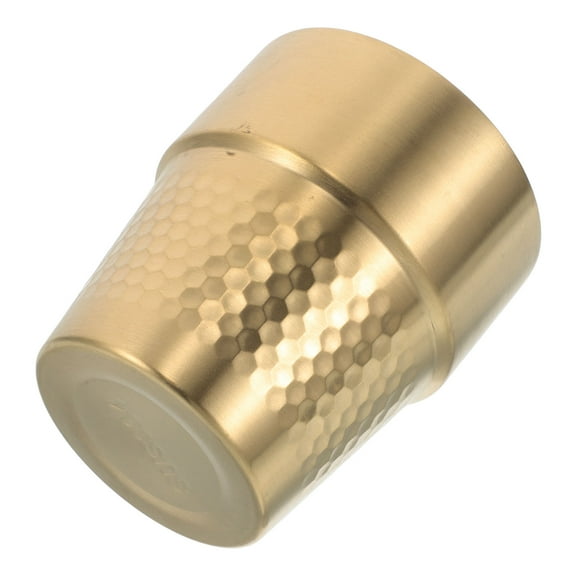 WHAMVOX Golden Stainless Steel Coffee Mug Practical for Home Use with Stylish Design and Space Saving Features Fits Adults and Kids 12 oz