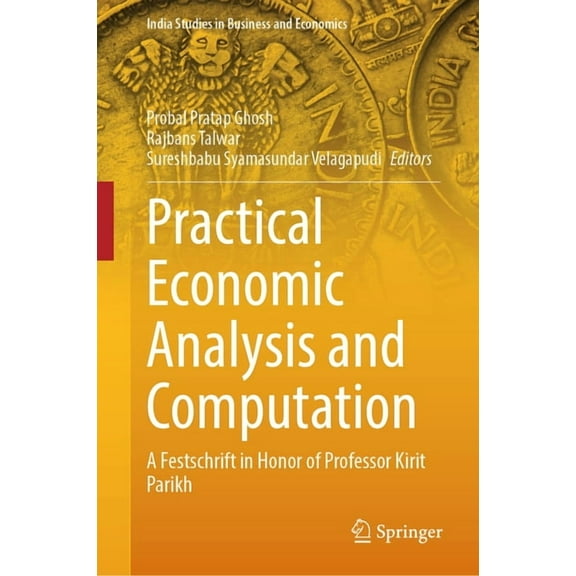 India Studies in Business and Economics Practical Economic Analysis and Computation: A Festschrift in Honor of Professor Kirit Parikh, (Hardcover)