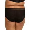 thumbnail image 2 of Curvy Couture Shimmer High Cut Brief 1386, 2 of 4