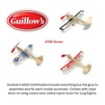 thumbnail image 4 of Guillow's: Build-N-Fly Mini Model Kit - V-Tail - DIY Rubber Band Airplane Construction Project, Laser Cut Balsa Wood, Level 1 Beginners Craft Set, 4 of 9