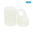thumbnail image 3 of Unique Bargains Housse de Roues de Valise, Lot de 12 Housses en Silicone pour Roues de Bagage Cabine, Housses de Roues de Valise, Blanc, 3 of 7