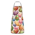 thumbnail image 3 of Anti-Fouling Belt Pocket Elasticated Apron - Non-Slippery Non-Fading Non-Shrinking Non-Crinkly Water-Repellent Colorful Easter Eggs Cartoon, 3 of 8