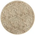 thumbnail image 1 of Tapis Rond de 7'7" en Polypropylène Ivoire, 1 of 1