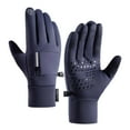 thumbnail image 2 of Pklyzj Fully Waterproof Winter Gloves, Sensitive Touch Screen Warm Gloves, Non-Slip Palm, Comfortable Lining for Cold Weather Thermal Gloves for Cycling, Driving, Hiking, Running, Golf, Skiing, 2 of 2