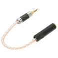 thumbnail image 1 of Headphone Extension Cable, Widely Compatible 2.5mm To 3.5mm Adapter Clear Sound Quality Durable Material Soft Hand Feel  for Office for Outdoor for Home, 1 of 8