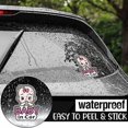 thumbnail image 2 of 1 Baby in Car Sign Stickers for Girls, Baby Car Sticker Removable Safety Announcement Board Sticker, Cute Window Car Sticker for Baby (Girl), 2 of 5