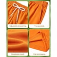 thumbnail image 3 of Kids Mesh Athletic Basketball Shorts, Elastic Waist Breathable Knee‑Length Sports Shorts, Gym Running Shorts for Boys, 3 of 4