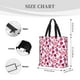 thumbnail image 3 of Balery Tulips Flowers Bolsa de Mano para Mujeres con Cremallera, Bolsa de Gimnasio con Compartimentos, Bolsa para Laptop, Bolsa para Trabajo, 3 of 7