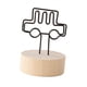 thumbnail image 5 of Porta tarjetas de lugar Soporte para número de mesa Soporte multifunción con clip para notas para fiestas Auto, 5 of 9