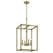 43998NBR-Kichler Lighting-Crosby - 4 Light Foyer Pendant-31 Inches Tall and 16 Inches Wide