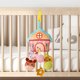 thumbnail image 4 of Apmemiss Clearance Baby Hanging Toys, 13.7 inch Plush Animals Baby Rattle Crinkle Squeaky Toys Car Seat Stroller Toys, Baby Toys for 0 3 6 9 12 Months, Sensory Learning Toys Gift for Newborn Infant, 4 of 6
