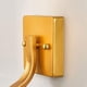 thumbnail image 5 of Vit Glas Metall Vägglampa, Modern Vägglampa Geometriska Vägglampor för Vardagsrum Sovrum Sängbord Korridor E27 Vägglampor, 5 of 5