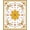 Yellow, Pattern 3, variant on ODIKA 4'x6' Machine Washable Non-Slip Area Rug, Snowflake Latch Hook Kit Pre Printed Canvas DIY Crochet Yarn High Traffic Rug, Black, 646100