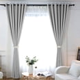 thumbnail image 4 of 2 PCS Adjustable Curtain Tiebacks,Clip-On Braided Rope with Pearl Buckles,Holdbacks for Blackout and Sheer Drapes,Home and Office, 4 of 4