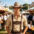 thumbnail image 2 of SRZYMJ Western Cowboy Hat for Men Women Classic Roll Up Fedora Hat, 2 of 5