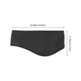 thumbnail image 2 of MEIBUTYUP Adjustable Fleece Ear Warmer Headband with Thick Wide Design for Winter Sports, 2 of 7
