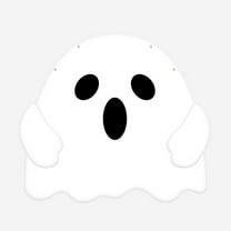 Halloween Decorations, Halloween Fabric Car Decoration Halloween Car Trunk Decoration Ghost Pumpkin Wall Covering, 100%Polyester, white