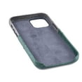 thumbnail image 6 of Dockem iPhone 12 / 12 Pro Luxe M2 Wallet Case; Built-in Metal Plate, 2 Card Slots, Green/Grey, 6 of 9