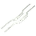 thumbnail image 4 of MERIGLARE 2 Pieces Aluminium Chassis Frame Rails for MN168 MN78 1:12 Scale RC Car Part Argent, 4 of 9