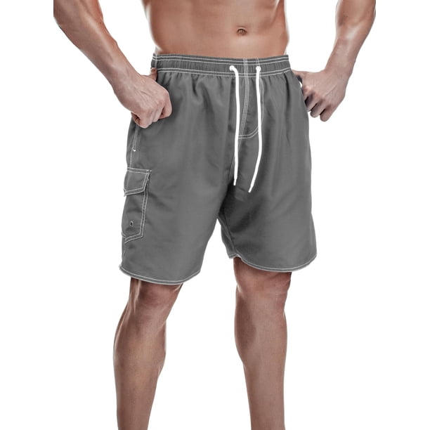 Traje de Baño Scotamalone de Secado Rápido para Hombre con Forro de Malla