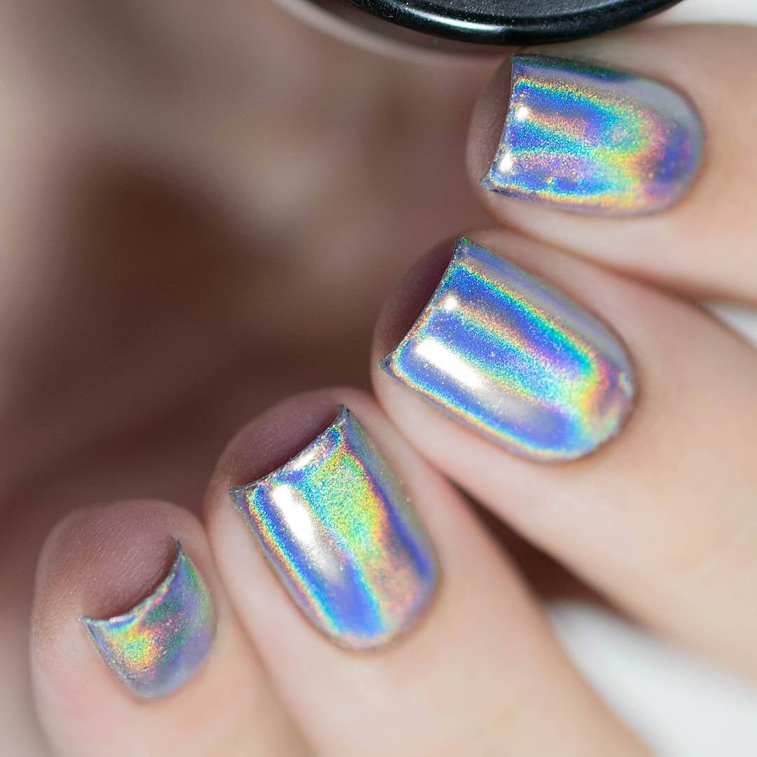 50 Magical Unicorn Nail Designs You Will Go Crazy For - The Cuddl | Gel  nails, Unicorn nails designs, Holographic nails
