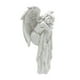 thumbnail image 5 of Figura de ángel de resina tallada a mano para centro de mesa con marco de puerta de ángel Ángel derecho, 5 of 9