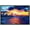 BLACK, variant on wall26 Framed Canvas Print Wall Art Rainbow Effect Seascape Horizon Nature Wilderness Watercolor Modern Art Rustic Scenic Dramatic Multicolor for Living Room, Bedroom, Office - 16"x24" Blac