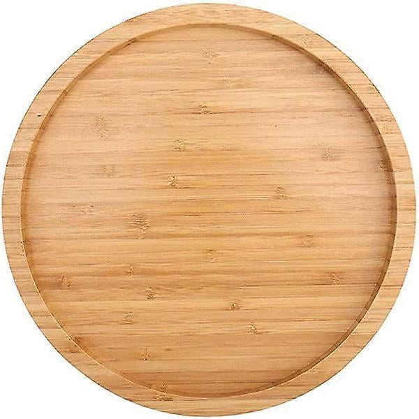 Kitchen Spice Jar 12 Inch Diameter Bamboo Lazy Susan