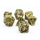 thumbnail image 3 of Juego de dados DND ALOBGHDC con forma de calavera, poliédrico hueco, 7 unidades, con caja, 3 of 6