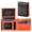 Orange, variant on Wallet for Men Slim RFID Blocking Leather Credit Card Holder Wallet for 14 Cards, Bifold Minimalist Thin Wallet with 2 ID Windows, Front Pocket Carteras Para Hombres, Birthday Gifts for Men