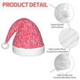 thumbnail image 4 of Rateoe Colorful Sprinkles Donuts Santa Hat Confortable Christmas Hat for Christmas Party Favors Fit for Kids, 4 of 6
