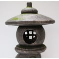 thumbnail image 5 of 23.5" Stone Multi Purpose Pagoda Lantern with Magnetic Door, 5 of 6