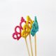 thumbnail image 3 of 6 Piezas de Fieltro para Decoración de Tartas Perfecl Selecciones de Cupcakes de Oro, 3 of 8