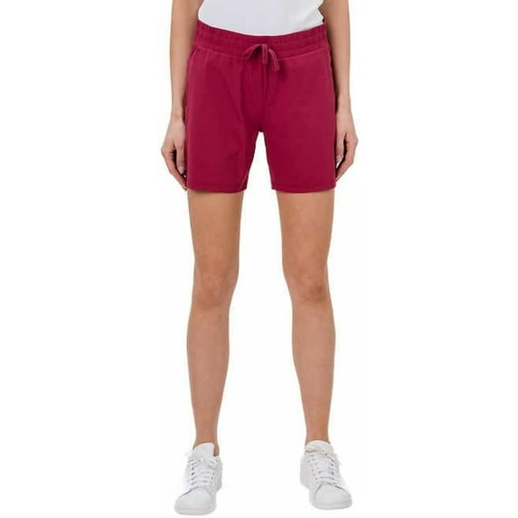 Tuff Athletics Women's Pull On Short Adjustable Drawcord Slant Pockets