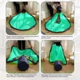 thumbnail image 4 of Organizador de juguetes, tapete de juego, canasta de juguetes para bebé, bolsa de juguetes plegable, almacenamiento infantil plegable, tapete de juego para bebé - Azul marino (L), 4 of 5