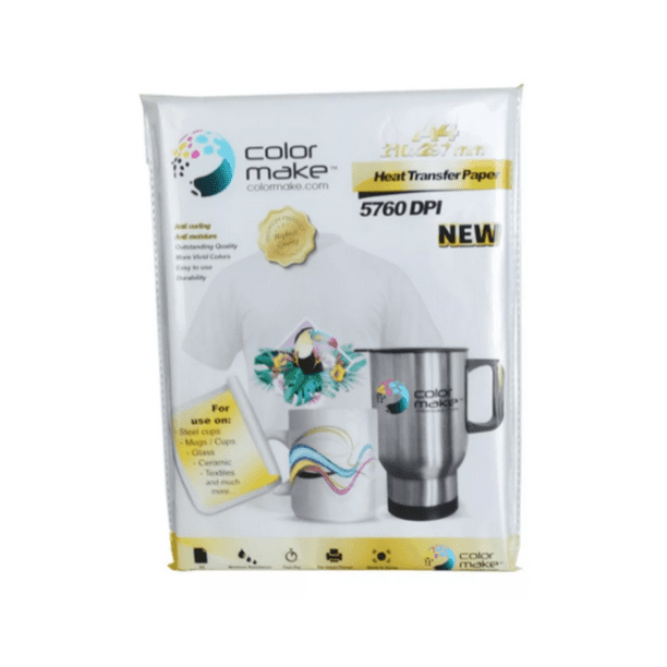 Papel Sublimacion Premium 100 Hojas Carta 100gr Color Make