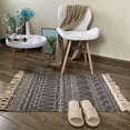 thumbnail image 3 of Opolski Tapis Tissés Rétro en Coton et Lin à Franges, Tapis de Sol, Matelas de Prière pour Chambre, 3 of 7
