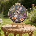 thumbnail image 5 of Easter Bunny Embroidery DIY Craft For Beginners With Pattern Thread And Needle, 5 of 5