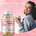 thumbnail image 6 of High Potency D3 5000 IU - Strengthen Bones, Support Muscle Function, Enhance Immunity - 120 Capsules, 6 of 7