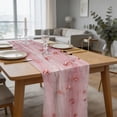 thumbnail image 5 of Embroidered Net Fabric Tablecloth, Sheer Nylon Table Cover With Bohemian Embroidered Patterns for Wedding, Birthday Party, Home or Office Decor, 5 of 6