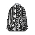 thumbnail image 4 of Traditional Rustic Home Decor Inspired School Backpack with Ethnic and Bohemian Style Patterns, Durable Waterproof Material, Adjustable Straps, Large Capacity Artistic Bag for Student, 4 of 5