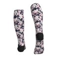thumbnail image 2 of Bixox Lilies Flowers Print Compression Socks,Compression Socks Women & Men Circulation for Medical,Running,Athletic, 2 of 7