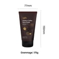 thumbnail image 3 of Exfoliante facial de café, exfoliante vegano para una piel suave y radiante, combate los puntos negros, los poros dilatados, las arrugas y las líneas finas, 150 ml, 3 of 5