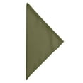 thumbnail image 2 of Ultimate Textile Poly-cotton Twill 20 x 20-Inch Dinner Napkins (1 Dozen) Olive Green, 2 of 3
